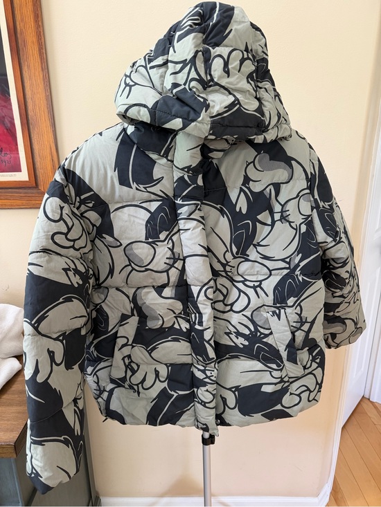 H&M Other - NWT H&M Sylvester Looney Tunes Streetwear Puffer Jacket M